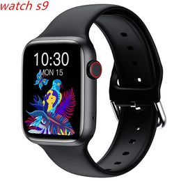 Nouvelle série de montres intelligentes 9 8 45mm 2.1 "Les hommes femmes regardent Bluetooth Call Bracelet Wristband Wireless Charge Fitness Tracker Sportwatch IWO pour Android iOS Watches