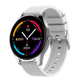 Nouvelle montre intelligente femmes coque en métal Bracelet de santé dames Bluetooth appel femmes Smartwatch femmes montres pour IOS Android