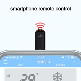 Nuevo control remoto de teléfonos inteligentes Blasters IR Type C Micro Lightning Adaptador de control de aplicaciones de infrarrojos inteligentes universales para aire acondicionado de TV