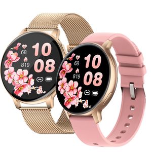 Nouvelle montre intelligente avec écran rond de 1,39 pouce, appel Bluetooth, étape, tension artérielle, modes sportifs multiples, temps