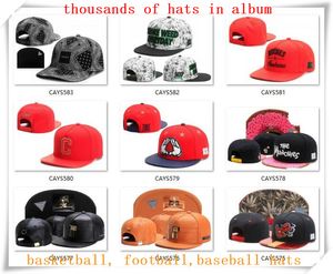 Nouveau Snapback Hats Cap Cayler Sons Snap back Baseball football basket-ball personnalisé Casquettes taille réglable drop Shipping choisir parmi l'album CY16
