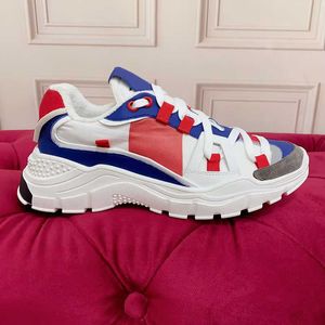 Nieuwe Sneakers Daymaster Sneakers Designer Explosie Modellen Casual Schoen Stiksels Materiaal Sneaker Leer Papa Chunky Schoenen Met Doos NO457