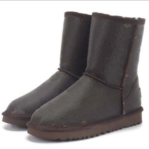 Nieuwe Snow Boots Designer Men Womens Mini Boot Platform Dikke bodem enkel Warme bontjes Fluffy Fuzz Muzy Tazz Slippers