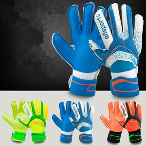 Nuevos guantes de portero de fútbol Protección de dedos Hombres profesionales Guante de fútbol Adultos Niños Guantes de fútbol de portero más gruesos Luvas de futebol Sem