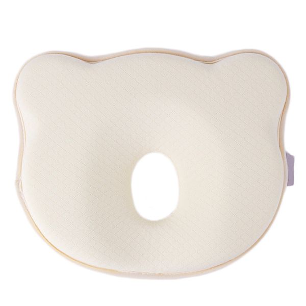 Nouveau doux mousse à mémoire de forme de tête de bébé oreiller respirant oreillers pour nourrissons empêcher la tête plate ergonomique coussin nouveau-né soins infirmiers LJ200916