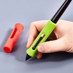 Nuevo soporte para lápiz de tapa de lápiz de silicona suave para la placa de tableta Wacom PTH460 PTH660