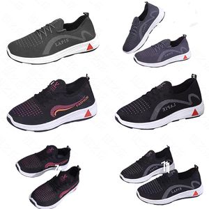 Nieuwe zachte zool antislip midden- en ouderenvoetmassage wandelschoenen, sportschoenen, hardloopschoenen, enkele schoenen, heren- en damesschoenen vrijetijdsschoenen 38