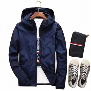 Nieuwe Effen Kleur Rits Winddicht Jas Mannen Vrouwen Hoodies Zonnebrandcrème Kleding Casual Sport Lg Mouw Kapmantel Dunne Top M-7XL c2Jo #