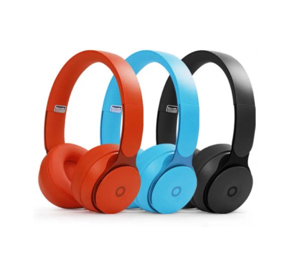 Nouveaux écouteurs sans fil Solo Pro Écouteurs Bluetooth Casque d'écoute Deep Bass Écouteurs pliables avec support de boîte de vente au détail Pop up Window ZZ