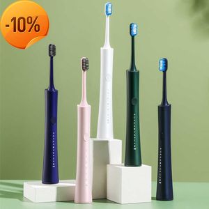 Nouveau Sonic brosse à dents électrique Usb Rechargeable dent blanchiment des dents nettoyer remplacer la brosse à dents IPX7 étanche pour la tête des brosses à dents