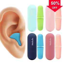 Nieuwe geluiddichte slaapoordopjes Oordopjes voor student Slaapbescherming Soft Slow Rebound Motorrijden AntiNoise Sponge Earplug