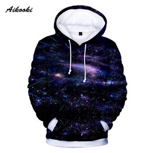 Nieuwe Space Galaxy Hoodies Mannen / Dames Sweatshirt Hooded 3D Merk Kleding Cap Hoody Printing Mooie Cool Galaxy Jacket Kleding T200104