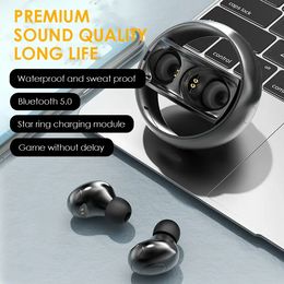 Nuevos auriculares inalámbricos Bt especiales Dropship Ipx6 auriculares impermeables con auriculares TWS auriculares astro auriculares con cancelación de ruido