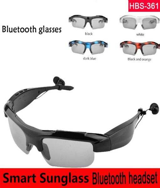 Nouvelles lunettes de soleil sport Bluetooth 41 Casquet Suncel Stéréo MP3 Bluetooth Wireless Sports Headphone Hands Mp3 Music Player 5405250