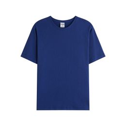 Nouveaux Sports Vêtements de Plein Air Fan Top Été Col Rond Hommes T-shirt Bleu