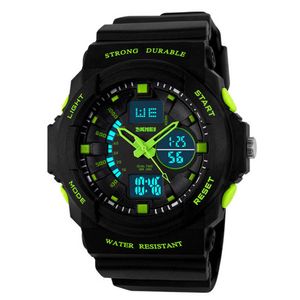 Nieuwe sporthorloge heren vrouwen schokbestendige en waterdichte chronograaf horloge multifunctionele kinderen horloge 0955 SKMEI G1022