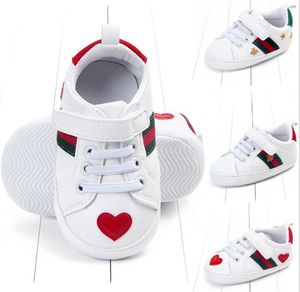 Nieuwe lente en herfst witte schoenen peuterschoenen soft-soled schoen sneakers baby schoenen WY580