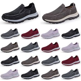 Nouveau printemps et été des personnes âgées âgées à une étape Soft Sof Casual Gai Women's Walking Shoes 39-44 53