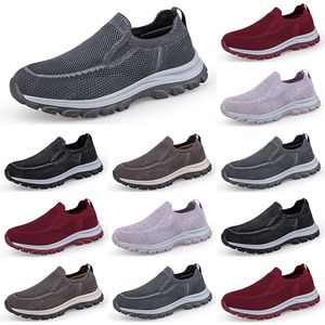 Nouveau printemps et été des personnes âgées à un étape Soft Soft Sole Casual Gai Women's Walking Shoes 39-44 22