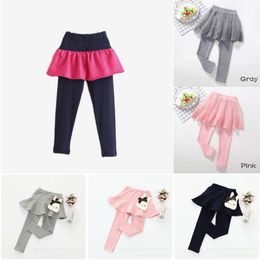 Leggings en coton pour filles, jupe Legging pour enfants, pantalons Tutu pour bébés, nouvelle collection printemps-automne