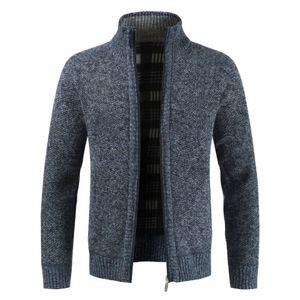 Nieuwe lente herfst gebreide trui mannen mode slanke fit Cardigan Men causal truien jassen vaste eenmalige borsten vestigende mannen