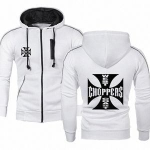 Nouveau Printemps Automne Sweats à capuche pour hommes West Coast Choppers impression Streetwear imprimé Fi décontracté de haute qualité Cott sweat à capuche pour hommes o1Uw #