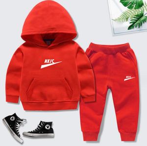 Nouveau printemps bébé garçons ensemble décontracté enfants vêtements automne marque sweat à capuche en coton survêtement costume pour garçon Sport costumes décontracté imprimer fille vêtements