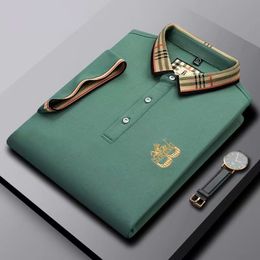 Nieuwe lente luxe Italiaanse t-shirt ontwerper Polo Shirt High Street Borduurwerkpony Pony Print kleding Polo shirt 8 kleurformaat S-4XL