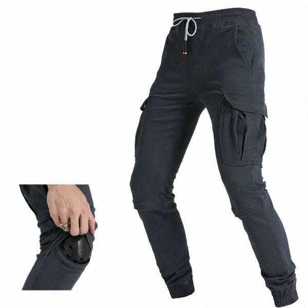 Nueva primavera verano otoño pantalones de motocicleta clásicos pantalones vaqueros de motocicleta para montar al aire libre pantalones resistentes a caídas con equipo de protección 31Wi #