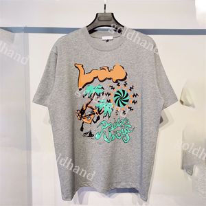 Homme printemps été t-shirts Designer vacances Style T-Shirt homme lâche respirant chemise skateboard hauts luxe imprimé t-shirt