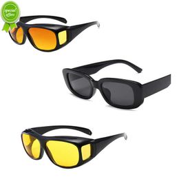 Nuevas gafas de sol cuadradas Retro gafas de ciclismo hombres mujeres gafas de sol de moda Anti-UV viajes pesca senderismo gafas