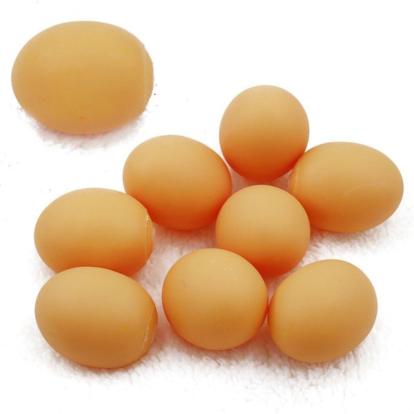 New Squeaky Pet Dog Eggs Giocattoli per cani di piccola taglia Gomma da masticare Puppy Toy Dog Stuff Cani Giocattoli Animali domestici Accessorio prodotto