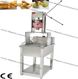 Nouveau acier inoxydable 3l cinq buses manuelles Espagne Churros Machine Maker 20L 220V Électricité Fryer Fryer Working Stack8297969