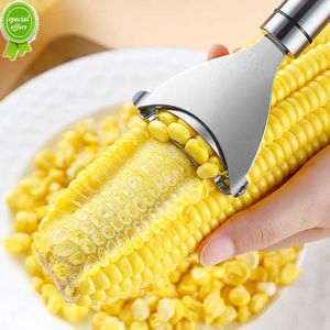 Nouveau éplucheur de maïs en acier inoxydable batteuse de maïs facile à peler batteuse de maïs couteaux à maïs éplucheur cuisine fruits et légumes outils
