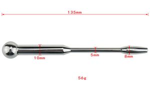 Bouchon de pénis de Bondage d'urètre d'acier inoxydable dispositif de chasteté masculine sons urétraux cathéter de dilatation jouets sexuels
