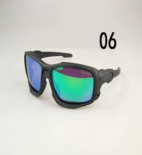 Nouveau émission standard Lunettes de choc balistique hommes femmes polarisés 9329 lunettes de soleil lunettes de vélo de lune