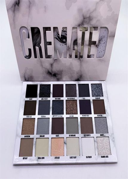 New Star Cremated Eyeshadow Palette 24 colores Cremated Eye Shadow Paleta de maquillaje Metallic Nude Shimmer Matte Alta calidad en stock258473341