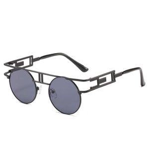 Nouvelle tendance Steam lunettes de soleil Punk lunettes Prince pour hommes cyclisme lunettes de soleil à monture ronde