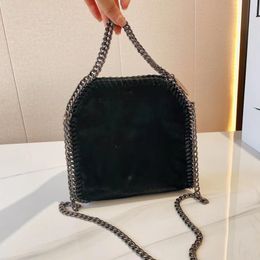 nouveau stella mccartney falabella mini fourre-tout à chaîne nag maxi replier les sacs deux chaînes poignées à tricoter sac à main sacs à main de luxe sacs à bandoulière