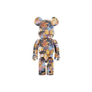 Nouveau stock Bearbrick400 % boîte carrée de 28 cm, blocs de construction Mu Li Xian Wu, ours violents, tendances de la mode, ornements, poupées et cadeaux pour enfants