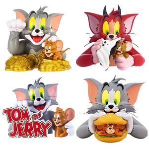 Nouveau stock SoapStudio chat et souris Tom Jerry hambourg fortune chat diable écran combinaison nouvel an cadeau ornements 23 CM