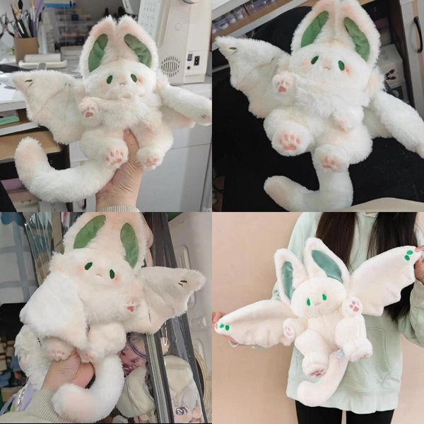 Nuevo stock con alas Flying Rabbit Cute Fee Plush Toy Doll Conejo Conejo Sleeping Almohada Muñeca Muñeca Muñeca