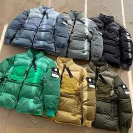 Nouvelle veste en pierre doudoune Stones Island Jacket Vestes d'hiver Version haute en métal nylon imperméable hommes femmes couples loisirs concepteur CP companys veste EMVT