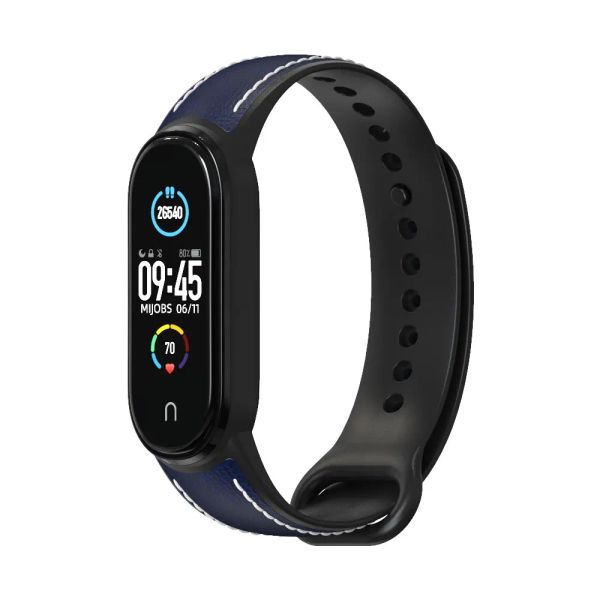 Nouvelle sangle pour Xiaomi Mi Band 7 5 6 Strap Général cuir authentique pour Amazfit Band 5 Bracelet Wristban Correa Xiomi Miband 5 Remplacement