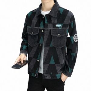 Nouveau Streetwear Vestes Hommes Manteaux Fi Coupe-Vent Veste En Jean Veste De Moto Chaud Outwear Stand Slim Militaire H7Xf #