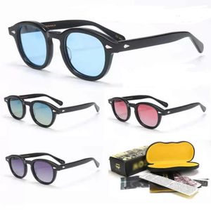 Gregory Peck Johnny Depp Retro Style Style Sunglass Car Contection Lemtosh Lunettes de soleil extérieur Sport Men Femmes Super Light With Box Case