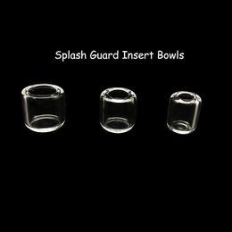 15mm 18mm 20mm Splash Guard Quartz Insert Kom Suitfor Afgeschuinde Rand Platte Top Quartz Banger Nagels Glas waterpijpen