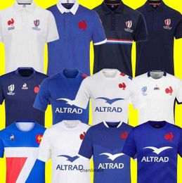 Nieuwe stijl 2021 2022 2023 2024 France Super Rugby Jerseys Shirt Thailand Quality 20/21/22/23/24 Rugby Maillot de voet Franse boln shirts vest