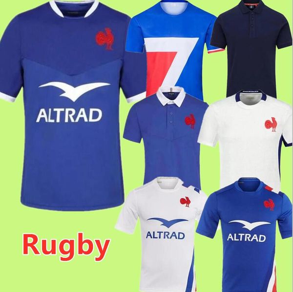 Nouveau style 2021 2022 2023 2024 France Super Rugby Jerseys Chemise Thaïlande Qualité 20/21/22/23/24 Rugby Maillot de Foot Chemises Boln françaises Gilet 998
