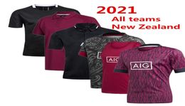 New Style 2021 Toutes les équipes à la maison Away Super Rugby Jersey League Shirt Casual Sports Rugby Polo 4xl 5xl5354051